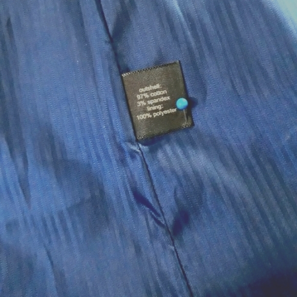 The limited long coat blue S button down trench - Picture 7 of 11